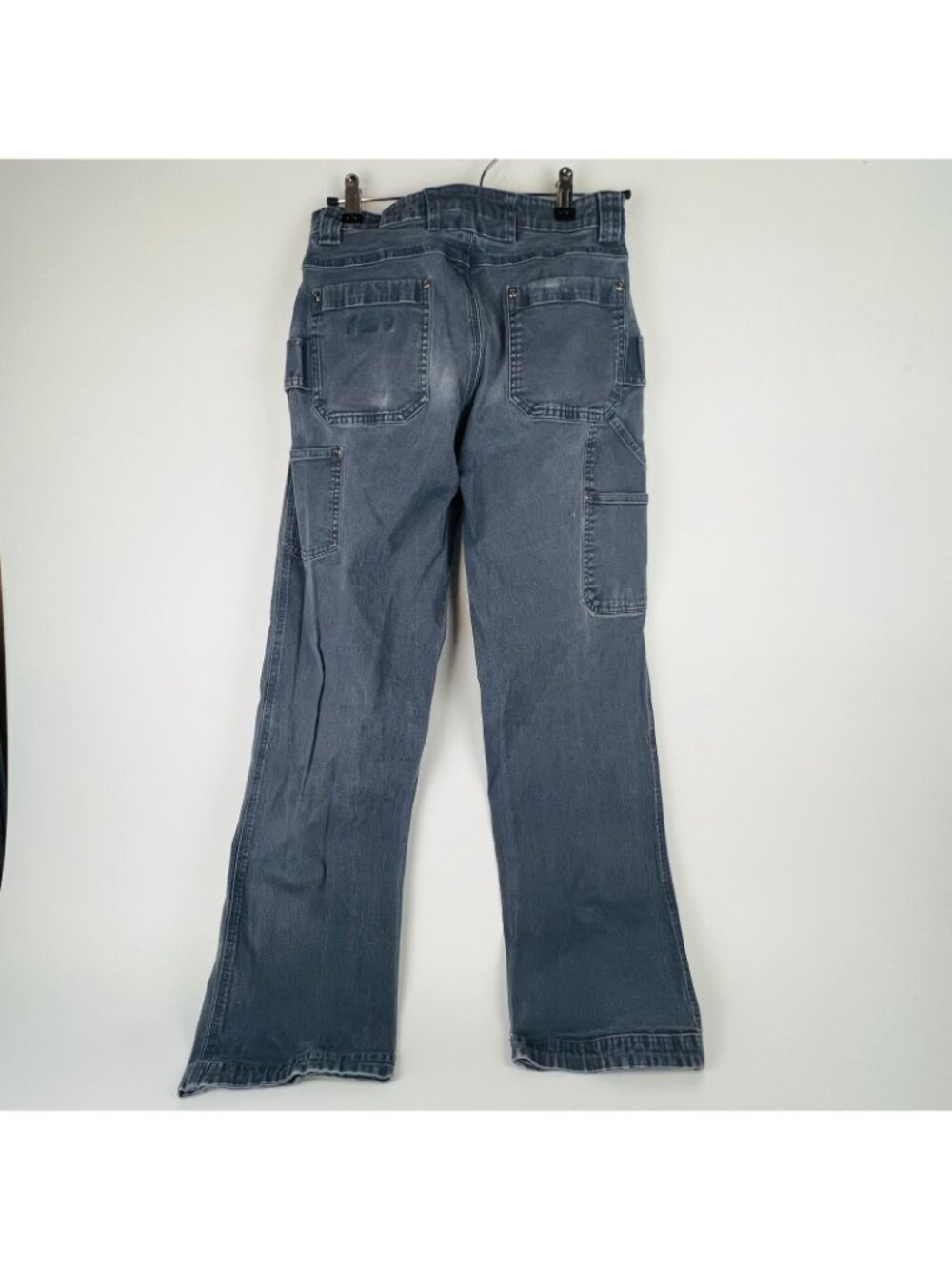 Duluth Trading Co Flex Fire Hose Pants Mens 30x32 Steel Straight Leg - Picture 7 of 9